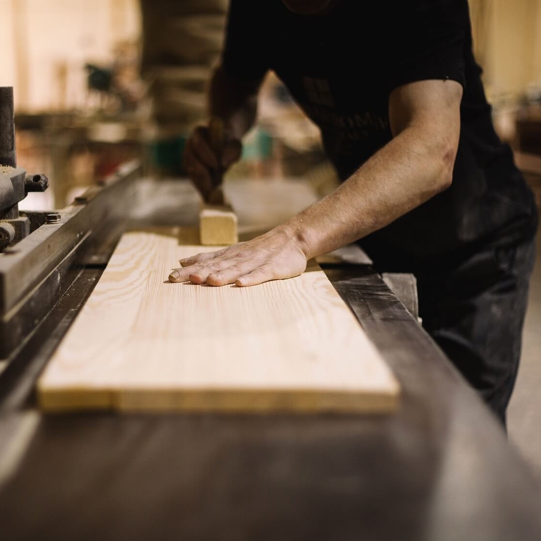 Materials and finishes for a custom interior